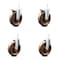 Service Caster 6 Inch High Temp Phenolic 3/4 Inch Square Stem Caster Total Lock Brake SCC, 2PK SCC-SQTTL20S615-PHSHT-34-2-S-2 - alternate 4